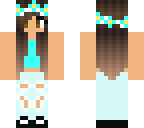 pretty girl wearing teal - gianna designs