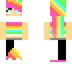rainbow girl