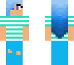 blue girl