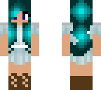 blue girl