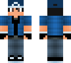 blue pokemon trainer