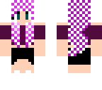 checkered hair