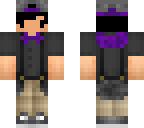 chibi boy purple