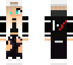 cool girl with top jacket and black crop-top