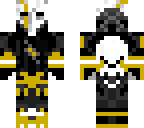 gold skeleton