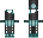 gothic teal - outfit base