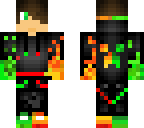 green and red