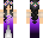 purple medieval girl