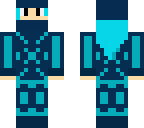 simple blue ninja