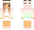 chibi girl with adidas hoodie and headband