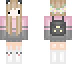 chibi school girl