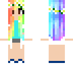 edit rainbow girl