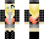 plaid shirt with blonde hair