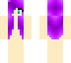 purple hair skin base