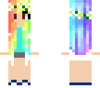 rainbow girl