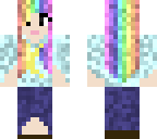 rainbow hair
