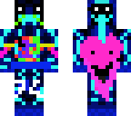 weird blue skin