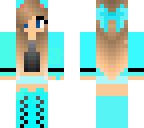 blue girl