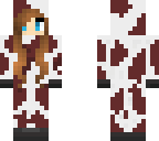 brown coloured cow girl onsie