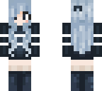 cute blue girl 3