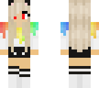 cute evil paintgirl