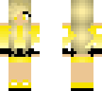 cute girl yellow