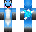 derpy cute blue fox