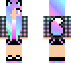 galaxy wolf girl