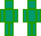 green glass tuned into green block