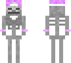 pastel skeleton