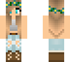 pertty girl with blue eyes