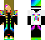 rainbow girl