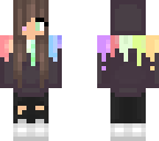 rainbow girl chibi