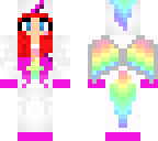 red haired alacorn