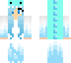winter dino girl