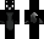 black wolf