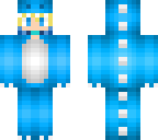 blue dinosour