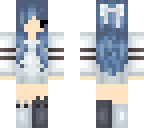 blue gray chibi