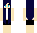 cute blue girl