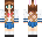 edited bunny school girl