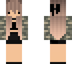 edited camo girl