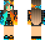 fire and ice girl getting upgrade