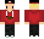 grass block guy red