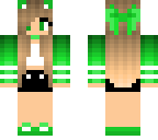green cool girl
