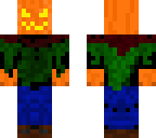 lighted pumpkin villager