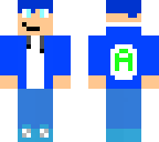 me in minecraft