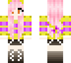 pink and yellow catgirl fixed