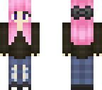 pink hair gal
