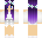 purple hair girl