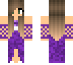 purple prom dress